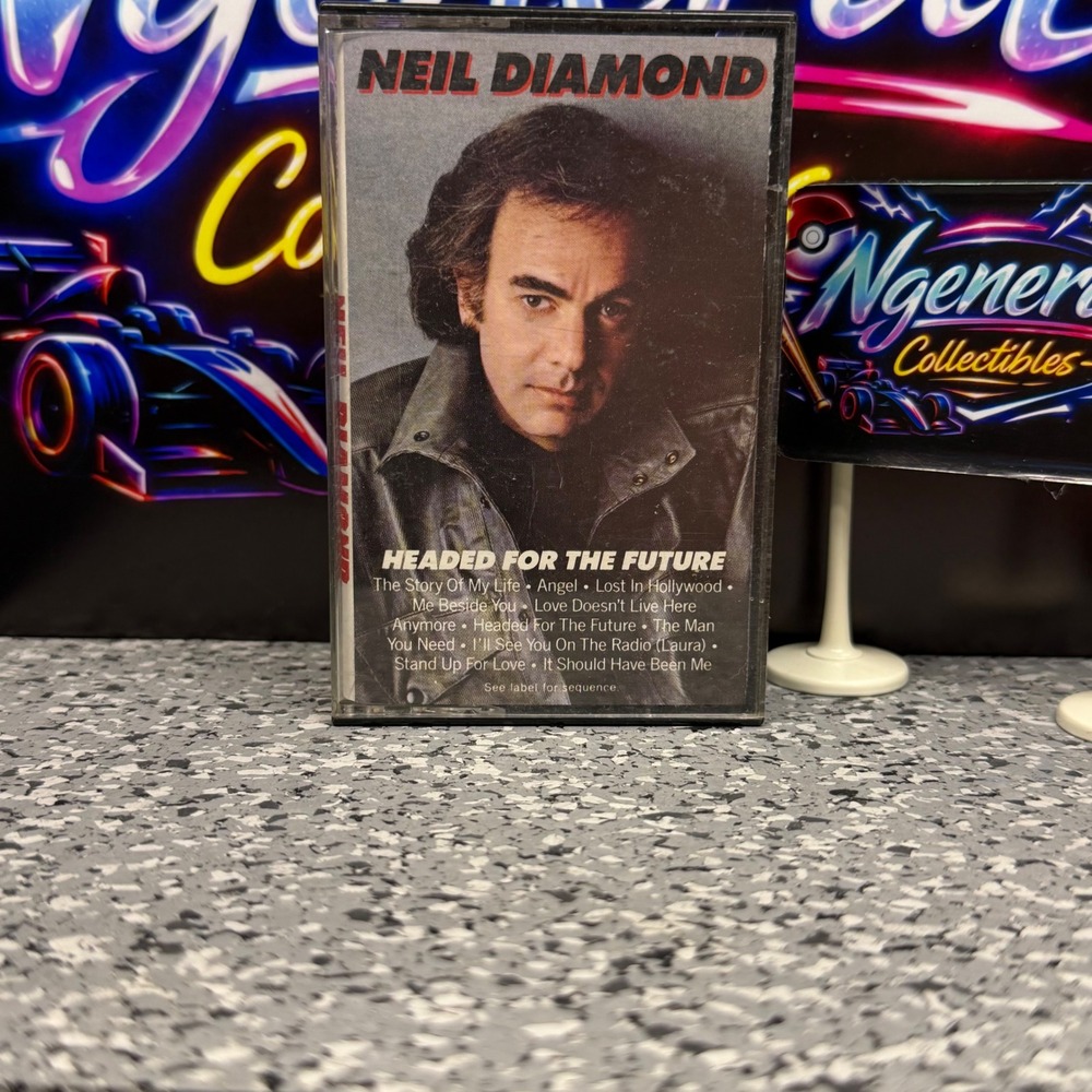 Neil Diamond Headed for the Future Cassette Tape 1986 Columbia OCT 40368 Pop